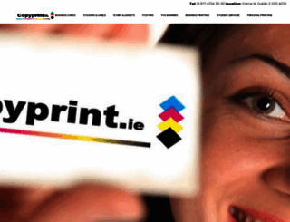 copyprint.ie screenshot