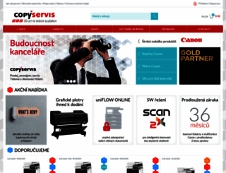 copyservis.cz screenshot