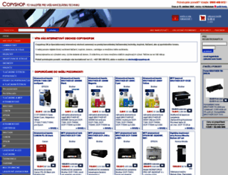 copyshop.sk screenshot
