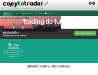 copytotrader.com screenshot