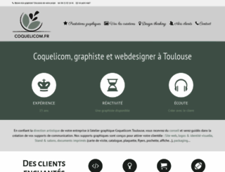 coquelicom.fr screenshot