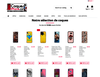 coques-iphone.com screenshot