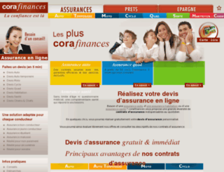 corafinances.fr screenshot
