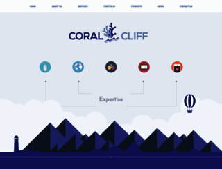 coral-cliff.com screenshot