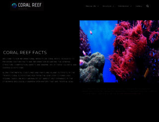 coral-reef-info.com screenshot