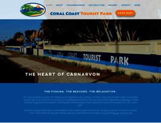 coralcoasttouristpark.com.au screenshot