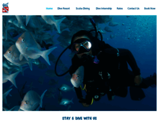coraldivers.co.za screenshot