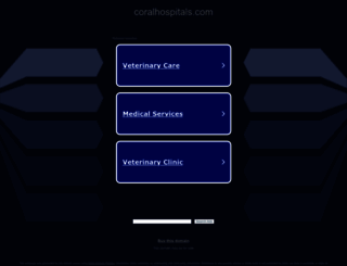 coralhospitals.com screenshot