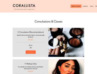 corallista.com screenshot