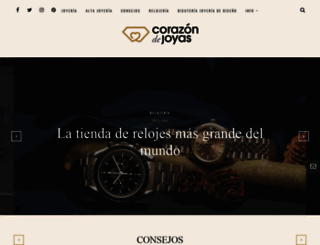 corazondejoyas.com screenshot