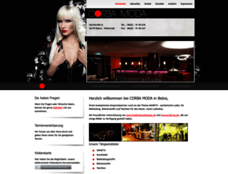 corba-moda.com screenshot