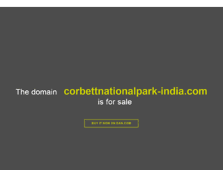 corbettnationalpark-india.com screenshot