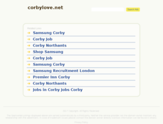 corbylove.net screenshot