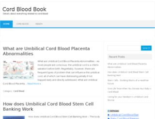 cordbloodbook.com screenshot