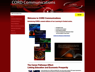 cordcommunications.com screenshot