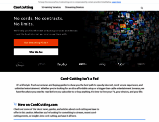 cordcutting.com screenshot