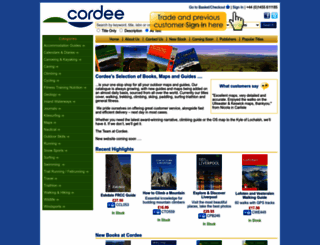 cordee.co.uk screenshot