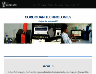 cordouan-tech.com screenshot