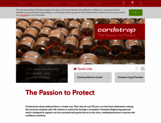 cordstrap.com screenshot