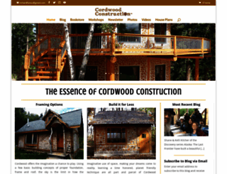 cordwoodconstruction.org screenshot