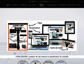 core-design.fr screenshot