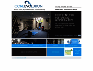 core-evolution.co.uk screenshot