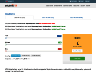 core-hosting.eu screenshot