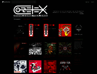 core-tex.org screenshot