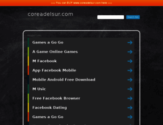 coreadelsur.com screenshot