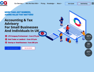 coreadviz.co.uk screenshot