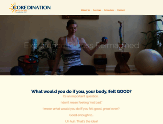 coredinationpilates.com screenshot