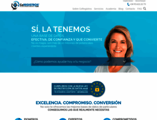 coregistros.com screenshot