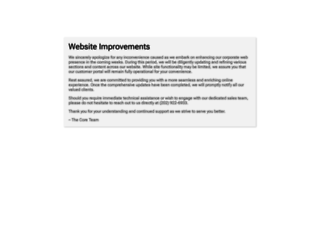 corehostingcorp.com screenshot