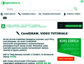 corel.grafoteka.pl screenshot