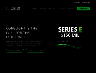 corelight.com screenshot