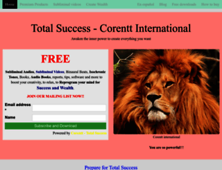 corentt.info screenshot