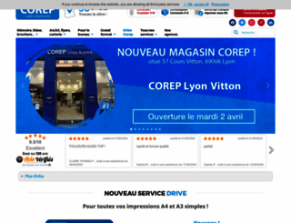 corep.fr screenshot