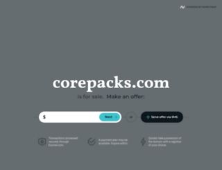 corepacks.com screenshot