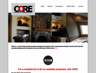 corepropertymanagementinc.com screenshot