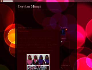 coretanmimpi.blogspot.com screenshot