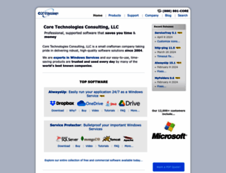 coretechnologies.com screenshot
