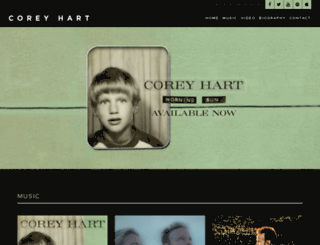 coreyhart.com screenshot