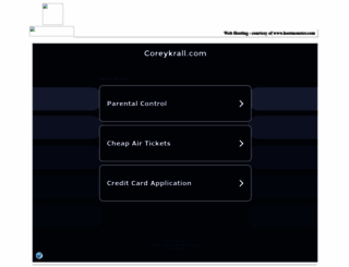 coreykrall.com screenshot