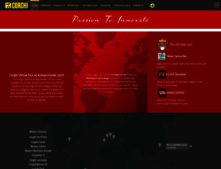 corghi.com screenshot