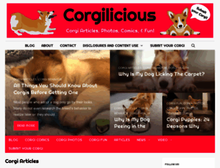 corgilicious.com screenshot