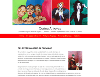 corinanievas.com screenshot