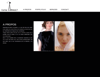 corine-arnault.com screenshot