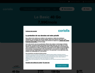coriolis.com screenshot