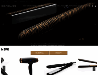 corioliss.com screenshot