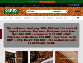 cork-shop.co.uk screenshot